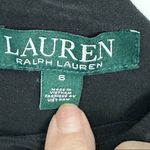 Ralph Lauren Lauren  Women's Black White Sheath Dress Long Cutout Sleeves  Sz 6‎ Photo 12