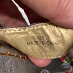 JohnFashion Sandals size 7 BNWOT color silver with lots of beads so cute Photo 6