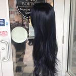 Wig Long Black Layers Swisslace Lacefront Wig Photo 4