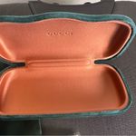 Gucci Turquoise Velvet Eyewear Case with dust bag Photo 2