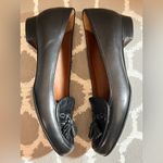 Cole Haan Black Leather Tassel Loafers classic normcore flats quiet luxury 8 Photo 6