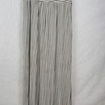 Hailey & Co. Womens Maternity Dress L White Black Striped Ruffled Maxi Tiered Photo 0