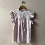 Light Pink & White Polka Dot LightWeight Blouse Size S EUC Photo 1