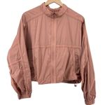 Lululemon Slip into the Moment Short Jacket Chalky Rose Pink Women 10 Light Photo 2