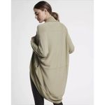 Athleta ETHEREAL COCOON WRAP OPEN CARDIGAN SWEATER Shadow Olive Size XXS / XS Photo 2