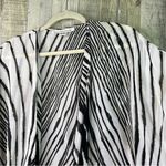 Caroline Rose One Size Safari Short Sleeve Cardigan Overpiece Lagenlook Top Black Photo 1