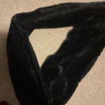 West Loop  Faux Fur Scarf Black its a Infinity scarf One Size Photo 0