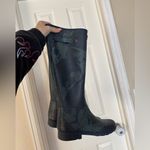 Hunter Disney Mary Poppins Tall Wellington Boots Sz 9 40 EU Camo Blue Photo 6