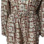 Symmetry Kaleidoscope Geometric Flowy 100% Cotton Jumpsuit Nwt Size M Photo 2