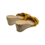 Veronica Beard š Ivy Woven Wedges Espadrilles Sandals š Saffron Suede š 6.5M Photo 3