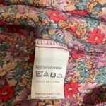 Btfbm LongSleeve Floral Red Tiered Stretch short Boho Cottagecore Women dress XL Size undefined Photo 10