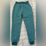FIGS High Waisted Zamora Jogger Scrub Pants teal green blue size small S Photo 1