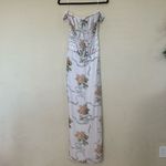 House Of CB  Isis Soft Blue Vintage Print Corset Maxi Size XS NWOT Photo 14