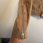 BLANK NYC  Suede Moto Jacket Silver Hardware Sz XS Photo 5