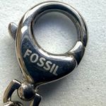 Fossil  Stainless Steel Brown Resin Link Bracelet Photo 8