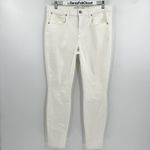 AYR The Chiller Jeans White Skinny Stretch High Rise Women’s Size 34x30 W34 L30 Photo 2