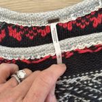 Free People  Snow Angel Pullover Boho Aztec Sweater Size Small Photo 3