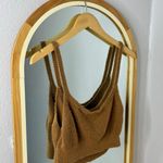 Reformation brown broucle cropped top Photo 5