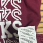 Time And Tru‎ Purple Give Thanks Thermal Long Sleeve Tee Size Large Photo 5