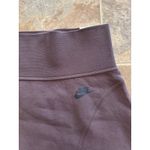 Nike  Tech Fleece High-Waisted Mini Skirt Baroque Brown/Black Size Small Photo 4