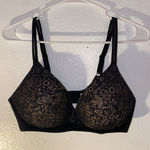 Aerie  Real Sunnie Demi Push Up Blossom Lace Bra 34d Photo 0