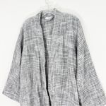 Parachute Unisex Turkish Cotton Waffle Knit Robe in Grey Size Medium Gray Photo 6