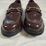 American Eagle Duchess Loafer Brown Patent Leather Academia Preppy Size 8.5 Photo 1