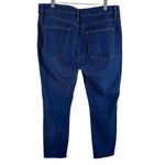 Loft  Medium Wash Curvy Skinny Ankle Fit Mid Rise Jeans Size 30/10 Photo 1