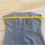 ZARA  strapless rhinestone minidress NWT Photo 7