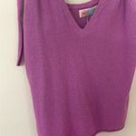 Free People  Purple Knit Sleeveless Top Size M Photo 4