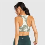 Gymshark  Essential Racerback Camo Sports Bra Small Photo 3