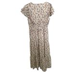 Dee Elly Floral Maxi Dress Size Medium Spring Summer Romantic Photo 6