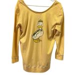 The Original Retro Brand  Yellow Puddles Oregon Ducks 3 Quarter Sleeve Tee Large Photo 8