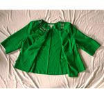 Roaman’s green blazer buttoned size 24w Photo 2