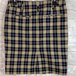 Anthropologie  Odille First Day Plaid Skirt Photo 3