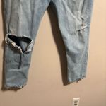 AGOLDE Riley High Rise Straight Crop Jean Shatter Wash- Size 32 Photo 7