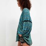 Free People Green Luna Scarf Tunic Size XS- As Seen On Desperate Housewives Photo 3