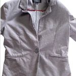 Nicole Miller Original Gray Blazer Jacket Small Photo 2