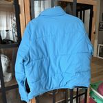 John Galt Brandy Melville sky blue Macy quilted puffer jacket zip up pockets  Photo 3