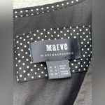 Maeve  by Anthropologie Women Linen Blend Sleeveless Belted Jumpsuit Black Size 2 Photo 2