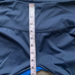 Saucony  Dark Blue Leggings with Blue Stripe S Photo 5