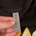 Whistler Mountain Retro Hoodie Sweatshirt Size Medium Black Photo 3