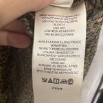 Free People  Women's Large Animal Print Tie Front Button Down Shirt‎ Top Photo 4