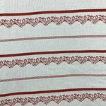 Free People Nordic Stripe Sweater Knit Midi Pencil Skirt Orange Cream Medium Photo 6