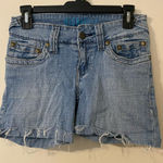 Hydraulic Womens Juniors  Cut-Off Denim Jean Shorts Medium Wash Size‎ 7/8 Photo 0