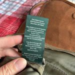 Lauren Ralph Lauren Hunter Green and Tan Leather Tote Bag Photo 8