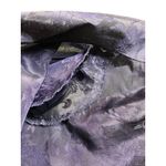 Victoria's Secret  Vintage Gold Label Blue Floral Embossed Satin Belted Robe P S Photo 7