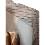 Guess  Pink & Rose Gold Logo Long Sleeve Mock Neck Full Zip Jacket Women Sz M Photo 9