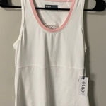 New Lija Active Wear Tank Top, White Size Small Photo 0