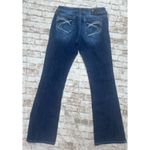 Silver Jeans  Suki Boot Cut Distressed Dark Wash Jeans - Size 28 X 30 Photo 1